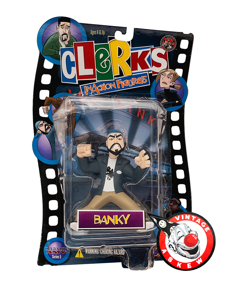 Vintage "Banky" Inaction Figure (Signed by Jason Lee)