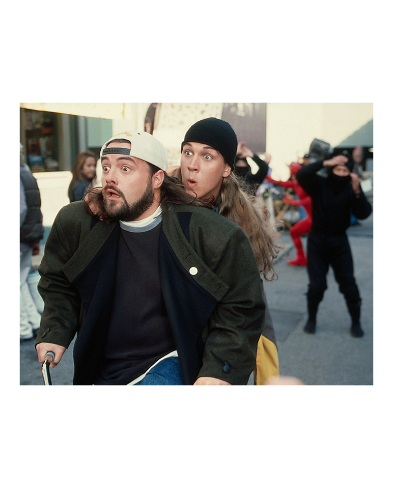 Jay and Silent Bob's Bike Ride 8x10 (Signed)