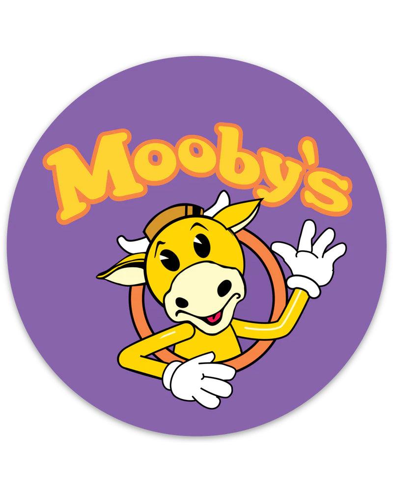 "Mooby's Pop Up" Sticker