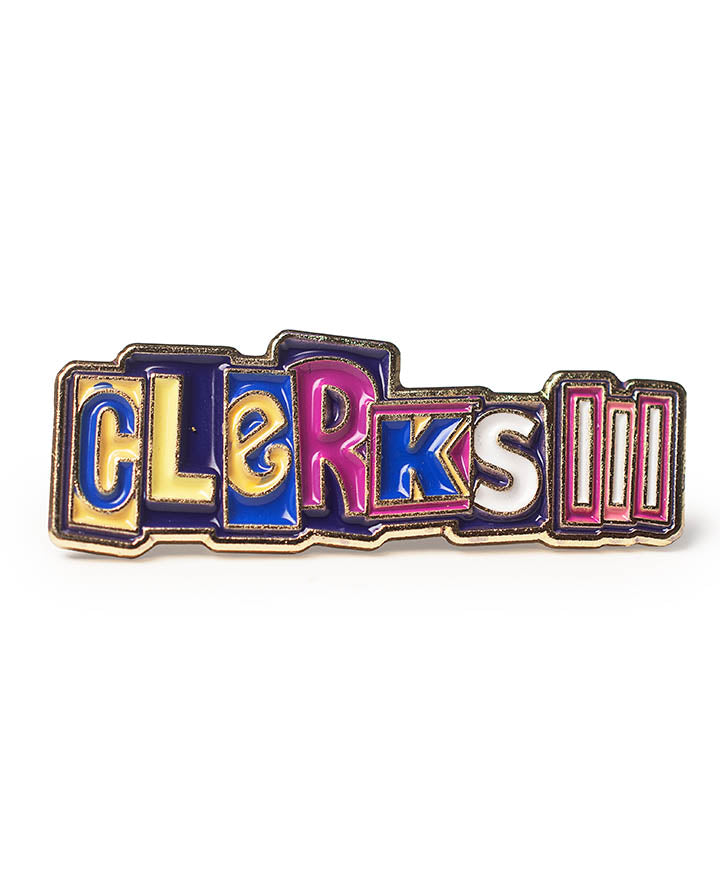 "Clerks III Logo" Pin