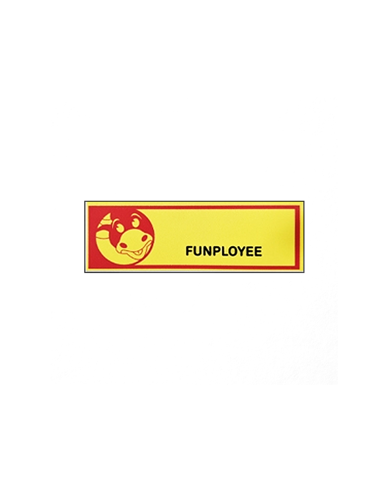 "Funployee" Nametag Pin