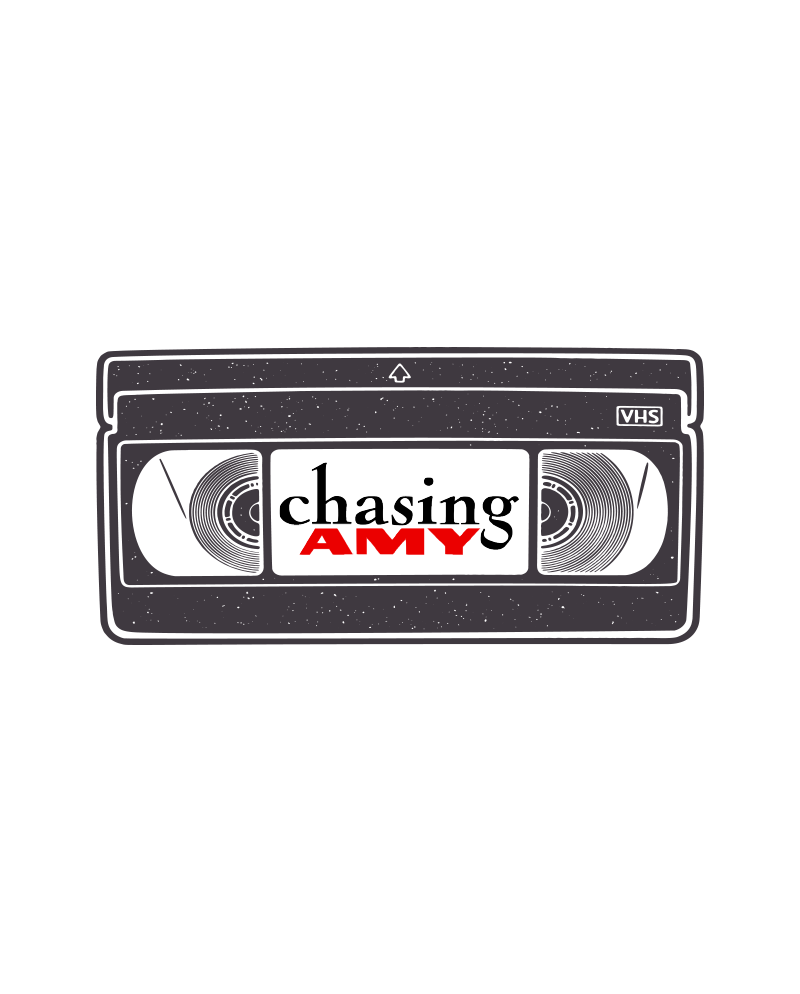 "Chasing Amy VHS" Sticker